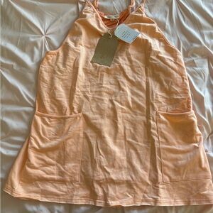 Listicle orange Sleeveless Top